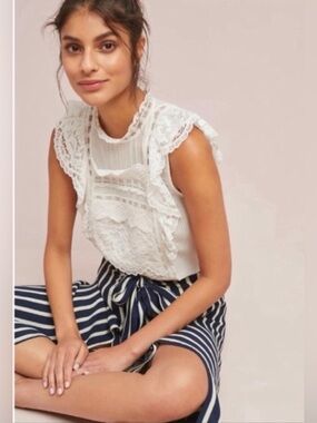 Maeve Anthropologie boho blouse